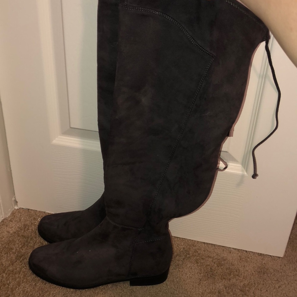 Lane Bryant knee-high boots size 8w NWT!
